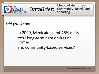 Medicaid Home and Community-Based Care Spending Data Analysis