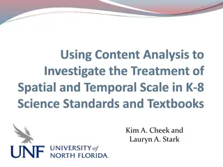 Spatial and Temporal Scales in Science Education