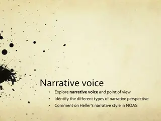 Exploring Narrative Voice and Perspective