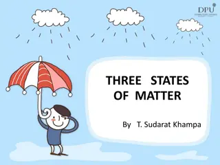 THREE   STATES  OF  MATTER