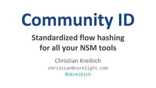 Community ID Standardized Flow Hashing for NSM Tools