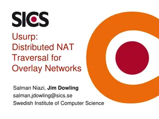 Usurp: Distributed NAT Traversal for Overlay Networks