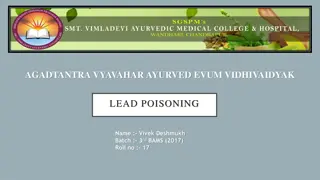 LEAD POISONING