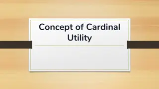 Cardinal Utility Analysis in Economics