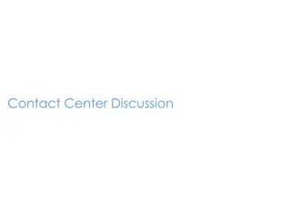 Revisiting Customer Service Centers and Regional Contact Centers