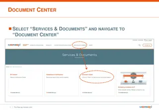 Efficient Document Center for Easy Search