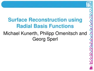 Surface Reconstruction Using Radial Basis Functions