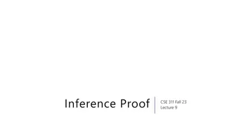 Inference Proof