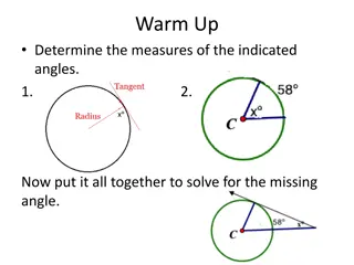 Central Angles and Tangents in Polygons