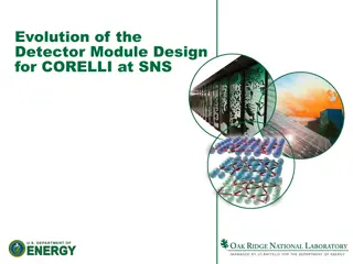 Evolution of CORELLI Detector Module Design