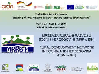 Rural Development Network in Bosnia and Herzegovina: Empowering Rural Communities