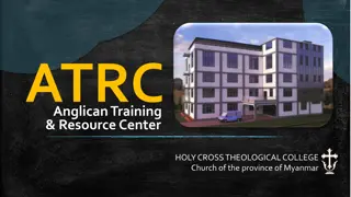 ATRC & Resource Center: Anglican Training at Holy Cross Theological College