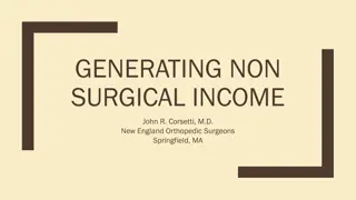 GENERATING NON  SURGICAL INCOME