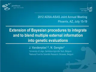 Integration of Multiple External Information into Genetic Evaluations