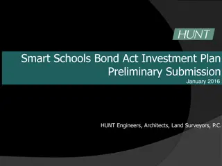 Smart Schools Bond Act Investment Plan Preliminary Submission