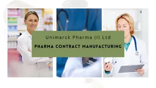 Pharma Products Contract Manufacturing Expert