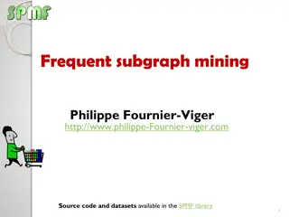 Frequent subgraph mining