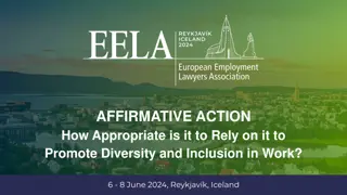 Promoting Diversity and Inclusion in Work: An Analysis