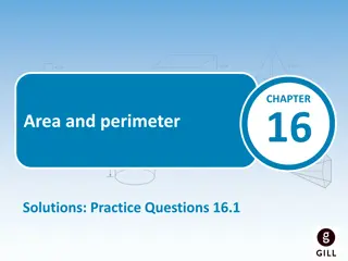 Area and Perimeter Practice Questions: Quadrilaterals and Triangles