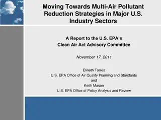 Strategies for Multi-Air Pollutant Reduction in U.S. Industry Sectors