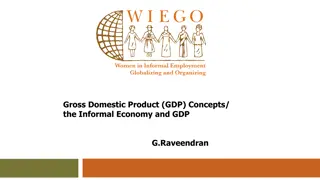 GDP Concepts and Measurement Approaches