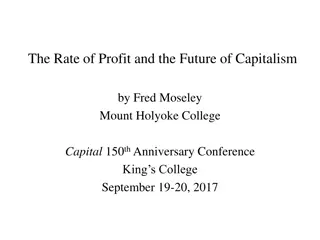 The Rate of Profit and the Future of Capitalism Conference