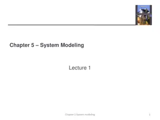 System Modeling Overview and Perspectives