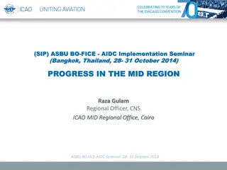 AIDC Implementation Seminar Progress in the MID Region