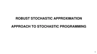 ROBUST STOCHASTIC APPROXIMATION APPROACH TO STOCHASTIC PROGRAMMING