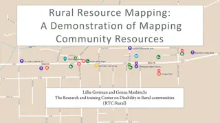 Rural Resource Mapping: Demonstrating Community Resource Mapping