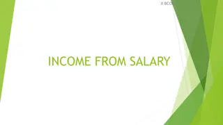 INCOME FROM SALARY