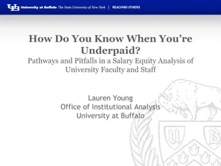 Salary Equity Analysis of University Faculty and Staff