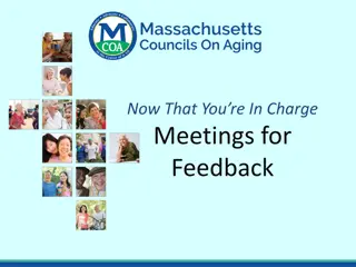 Meetings for Feedback