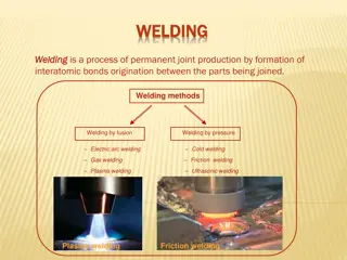 Overview of Welding Methods for Joining Metal Parts