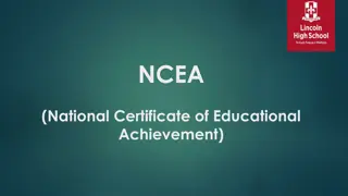 NCEA Qualifications in New Zealand