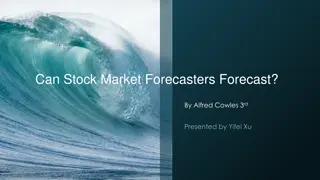 Stock Market Forecasting Analysis