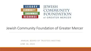 Jewish Community Foundation of Greater Mercer