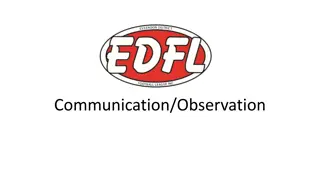 Effective Communication and Observation in Umpiring