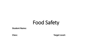 Food Safety and Hygiene Standards Overview