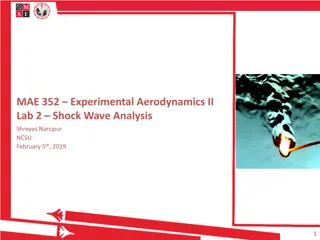 Shock Wave Analysis in Experimental Aerodynamics