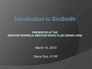 Introduction to SimSmith - A Smith Chart Program Enhancing RF Analysis