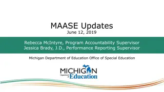 MAASE Updates