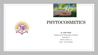 PHYTOCOSMETICS