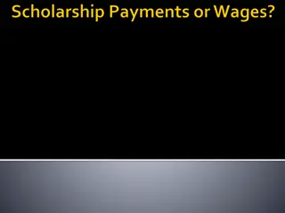 Scholarships and Stipends