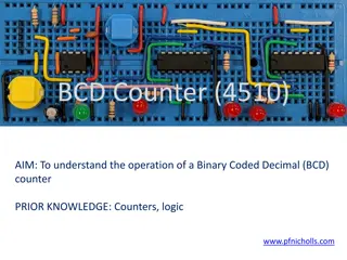 Binary Coded Decimal Counter Operation