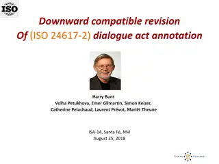 Downward Compatible Revision of ISO 24617-2 Dialogue Act Annotation