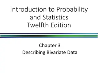 Describing Bivariate Data: Graphical Analysis and Interpretation