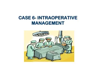 Intraoperative Management of 4-Year-Old Male Patient for Eye Squint Surgery