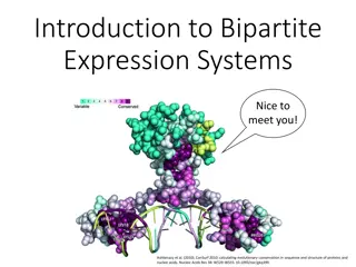 Bipartite Expression Systems: Regulation of Gene Expression