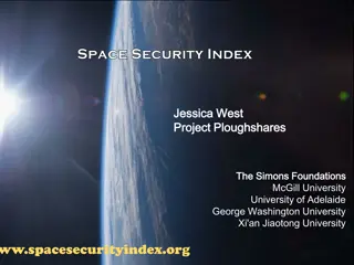 Space Security Index: Enhancing Security and Governance in Outer Space